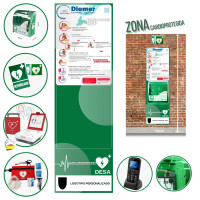 Zona Cardioprotegida Reanibex AIVIA.NET + GSM 112